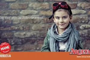Argeta mame u humanitarnoj misiji