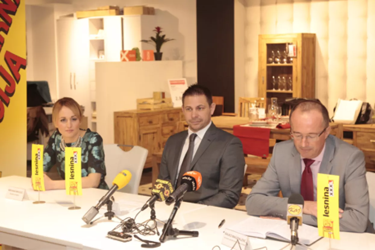 Lesnina u povodu 65. godina &scaron;iri poslovanje u Hrvatskoj