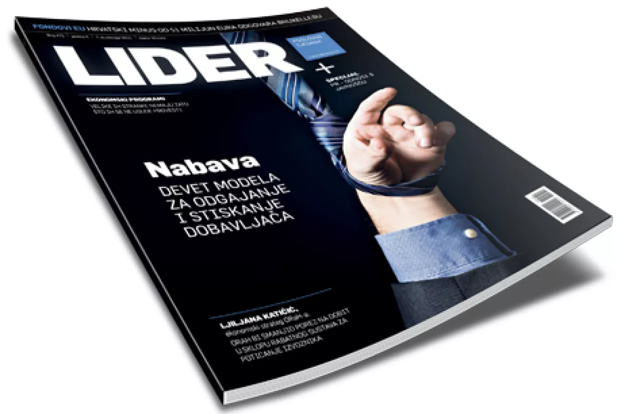 Novi broj Lidera: Nabava - devet modela za odgajanje i stiskanje dobavljača