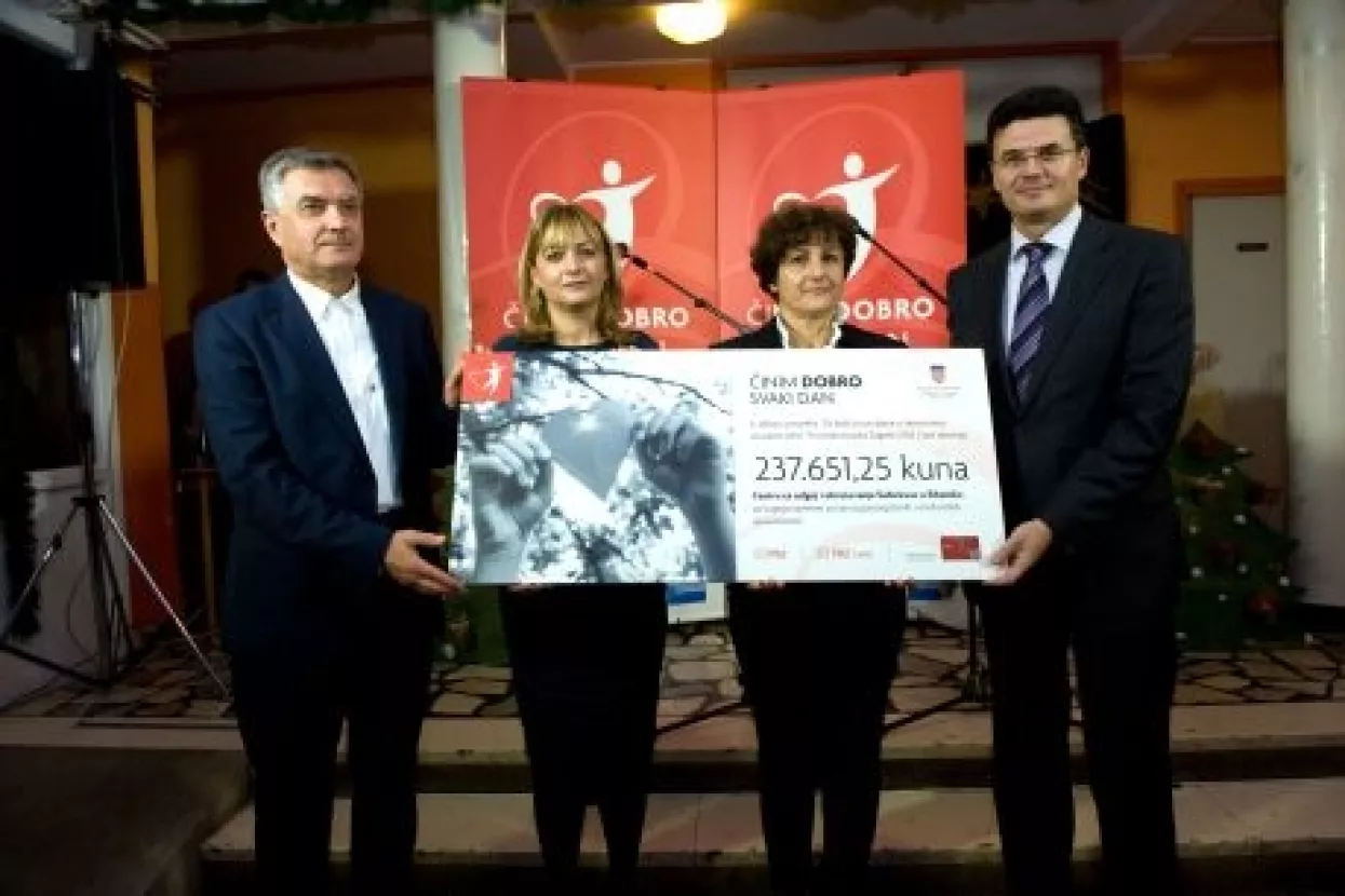PBZ grupa donirala oko 240.000 kuna za &bdquo;&Scaron;ubićevac&ldquo;
