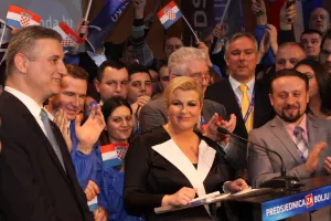 Fotogalerija: Kolinda Grabar-Kitarović prva predsjednica Hrvatske