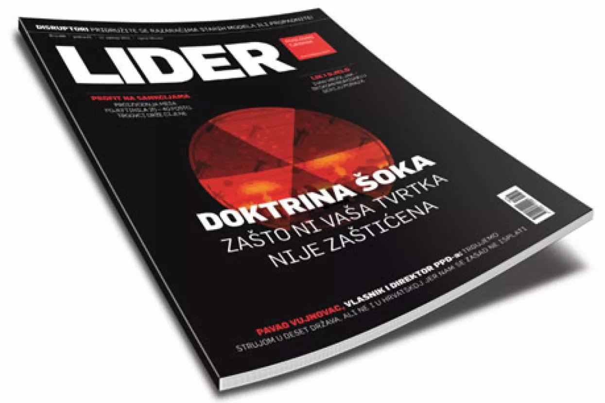 Novi broj Lidera: Doktrina &scaron;oka &ndash; Za&scaron;to ni va&scaron;a tvrtka nije za&scaron;tićena