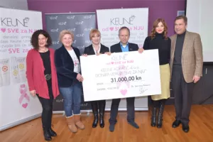 Objavljeni rezultati humanitarne akcije &bdquo;KEUNE od srca za SVE za NJU!&ldquo;