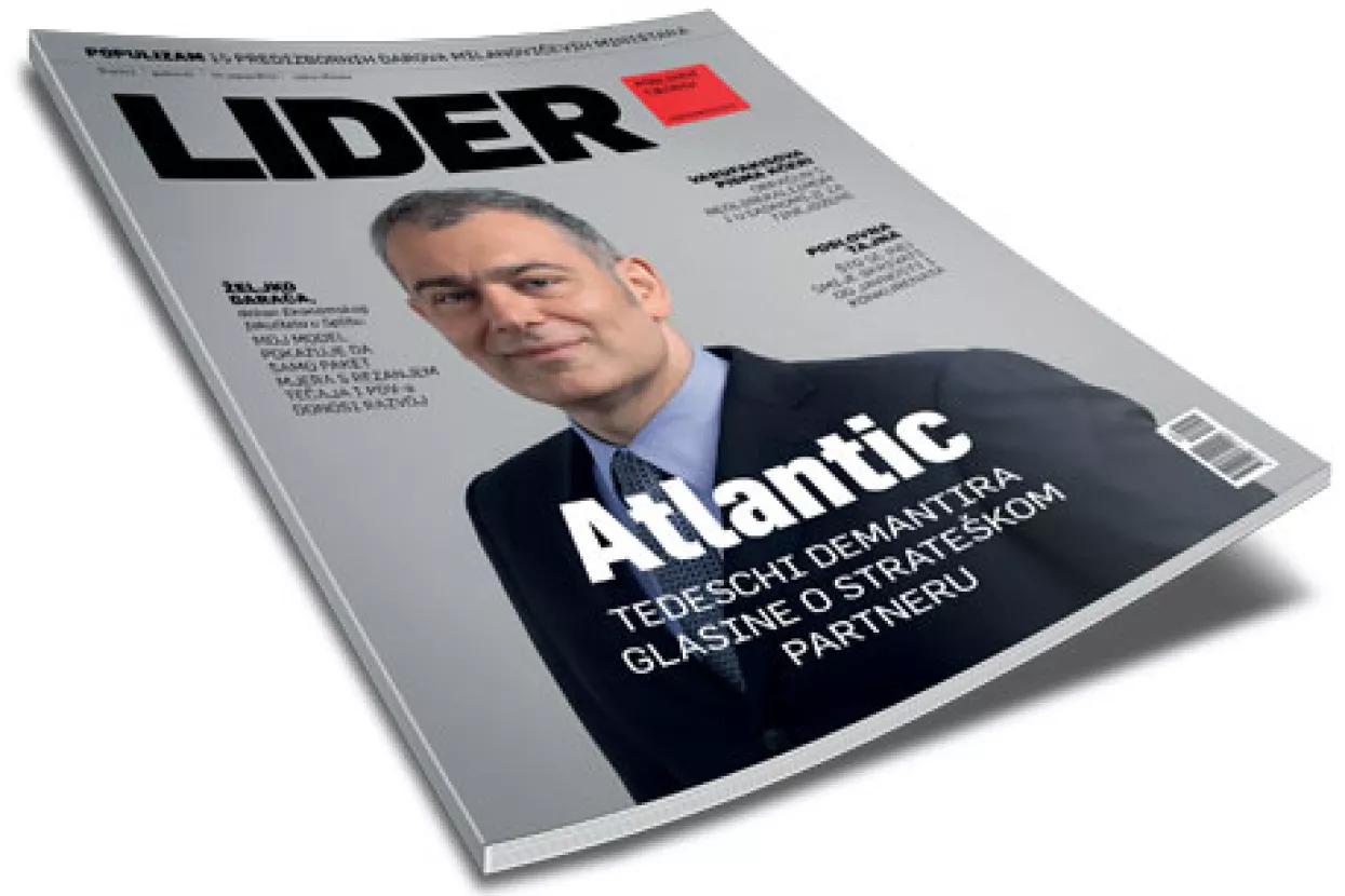 Novi broj Lidera: Atlantic - Tedeschi demantira glasine o strate&scaron;kom partneru