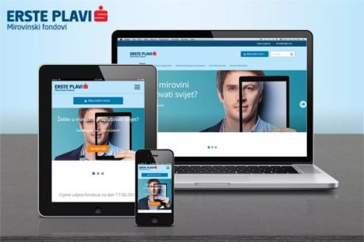 Nova web stranica Erste Plavog