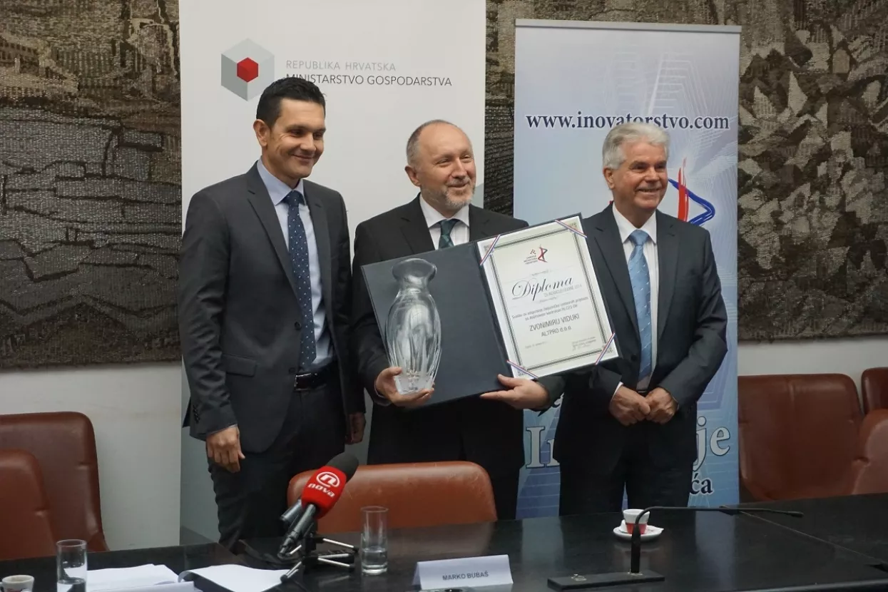 Tvrtki Altpro nagrada za Inovaciju godine