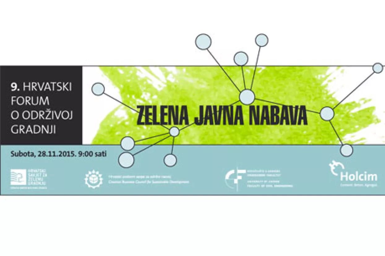 U Hrvatskoj 50% postupaka javne nabave do 2020. treba uključiti neka od zelenih mjerila