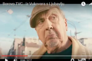 Hipster &Scaron;piro Guberina u reklami Borova