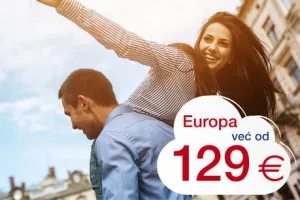 Najlak&scaron;i put do Europe - već od 129 eura!