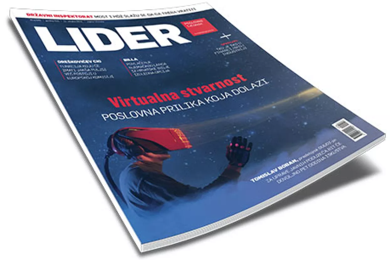 Novi broj Lidera: Virtualna stvarnost -  poslovna prilika koja dolazi