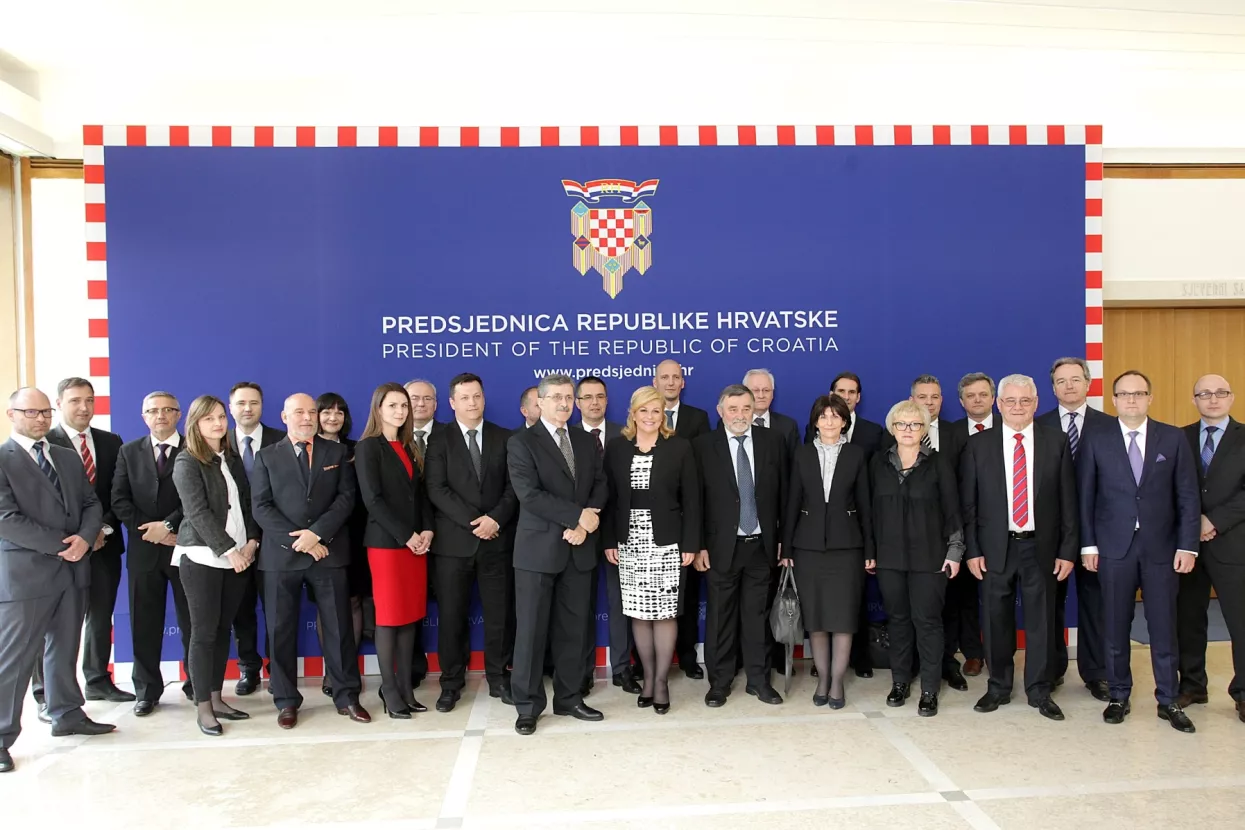 U Uredu predsjednice Kolinde Grabar Kitarović održan Klub izvoznika Lidera