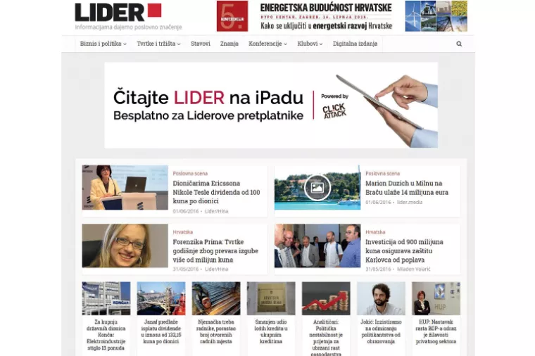Liderov portal u novome ruhu i na novoj adresi