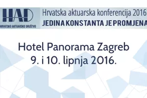 Prva Hrvatska aktuarska konferencija &ndash; &bdquo;Jedina konstanta je promjena&ldquo;