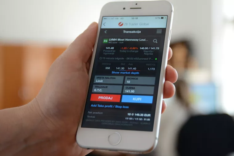 Dionicama od sada možete trgovati i putem mobitela
