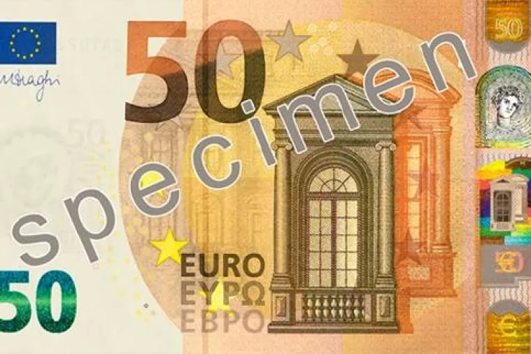 ECB predstavio novu novčanicu od 50 eura