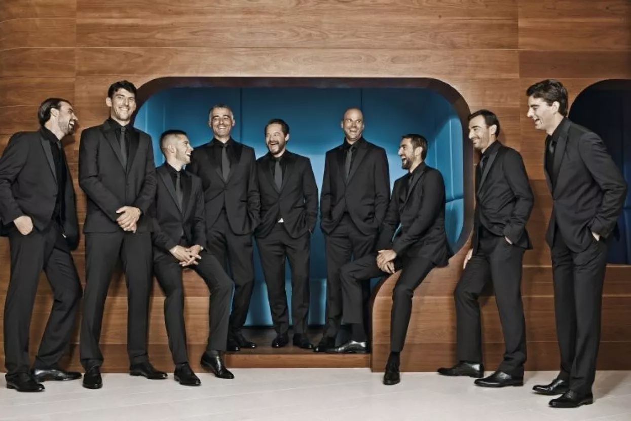 Hrvatska Davis Cup reprezentacija u Varteksovim odijelima &scaron;ivanim po mjeri