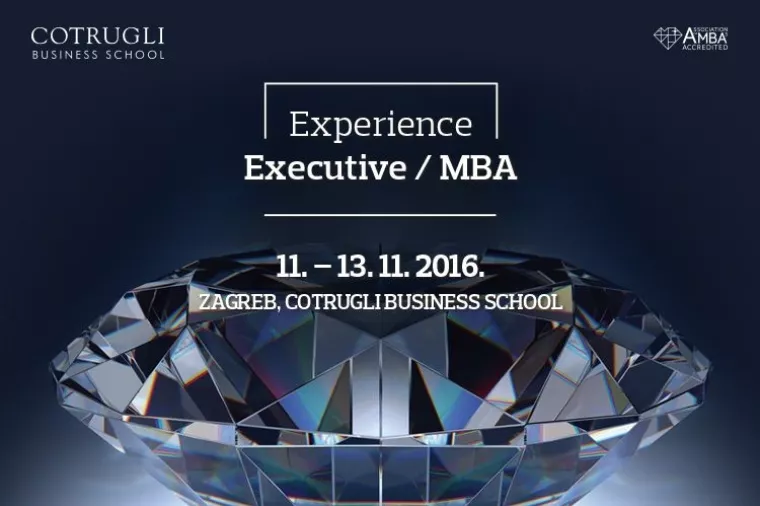 COTRUGLI Experience E/MBA - trodnevni modul za managere koji razmi&scaron;ljaju o MBA programima