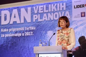 Gordana Deranja:  Planove za 2017. godinu radimo s vi&scaron;e optimizma, ali trebamo zadržati dozu opreza