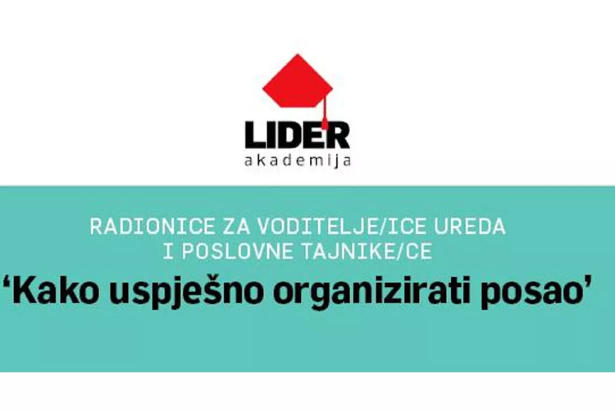 Pet radionica za uspje&scaron;ne organizatore