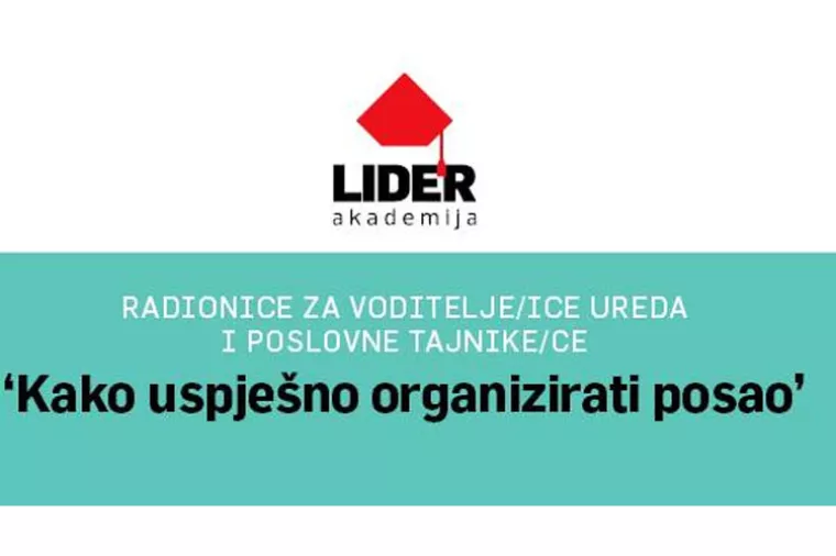 Pet radionica za uspje&scaron;ne organizatore