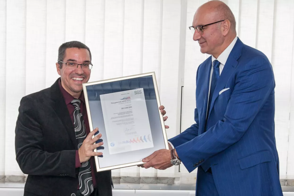 Fina GS prvi nositelj certifikata ISO 31000:2009 u regiji