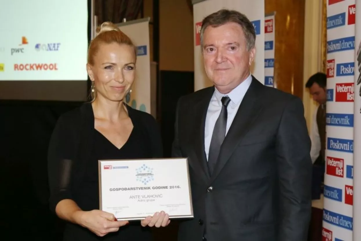 Gospodarstvenik godine Ante Vlahović, gospodarski događaj godine rast BDP-a