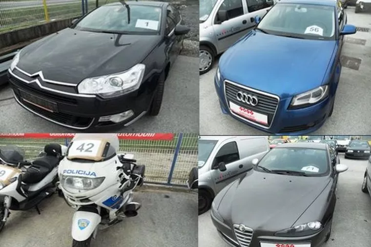 U subotu javna dražba državnih vozila, pojedine početne cijene tek 400 kn