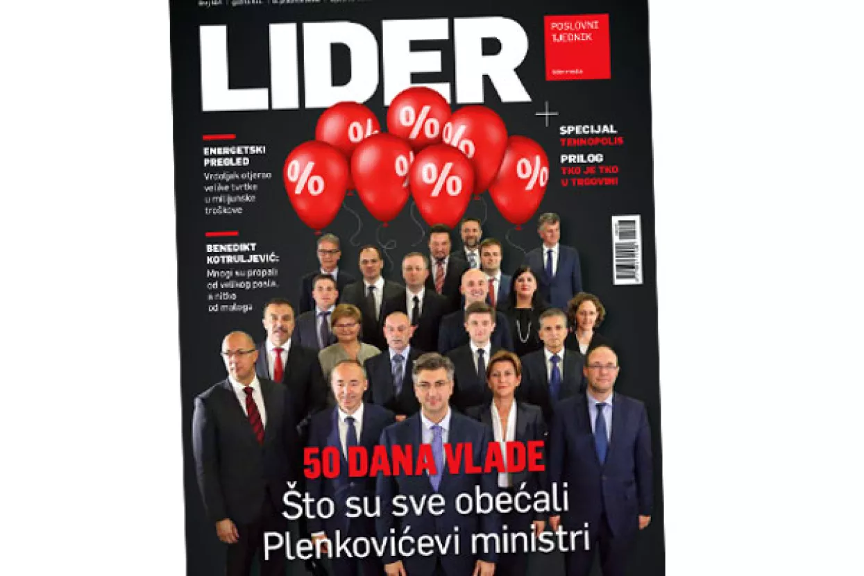 Novi broj Lidera: &Scaron;to su sve obećali Plenkovićevi ministri