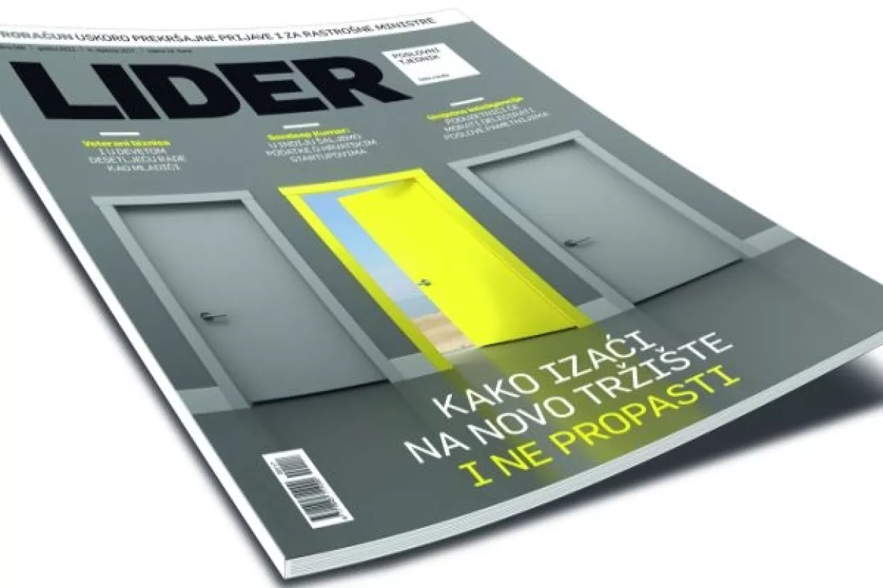 Novi broj Lidera - Kako izaći na novo trži&scaron;te i ne propasti