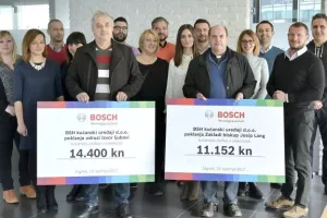 Tvrtka BSH donirala kućanske uređaje BOSCH Zakladi biskup Josip Lang i humanitarnoj udruzi Izvor ljubavi