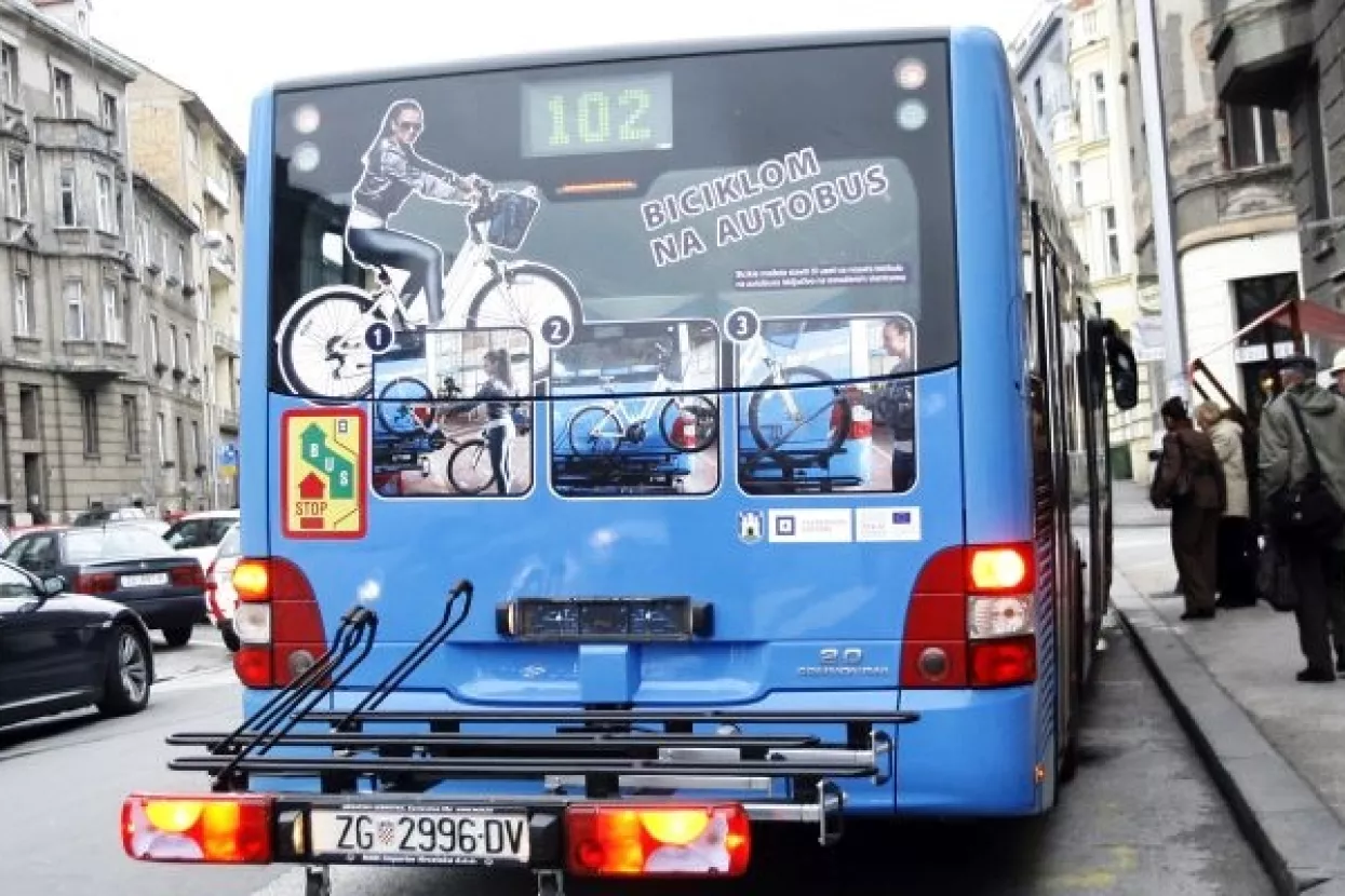 Od ožujka do studenog: ZET dobio obvezu prijevoza bicikala u autobusima