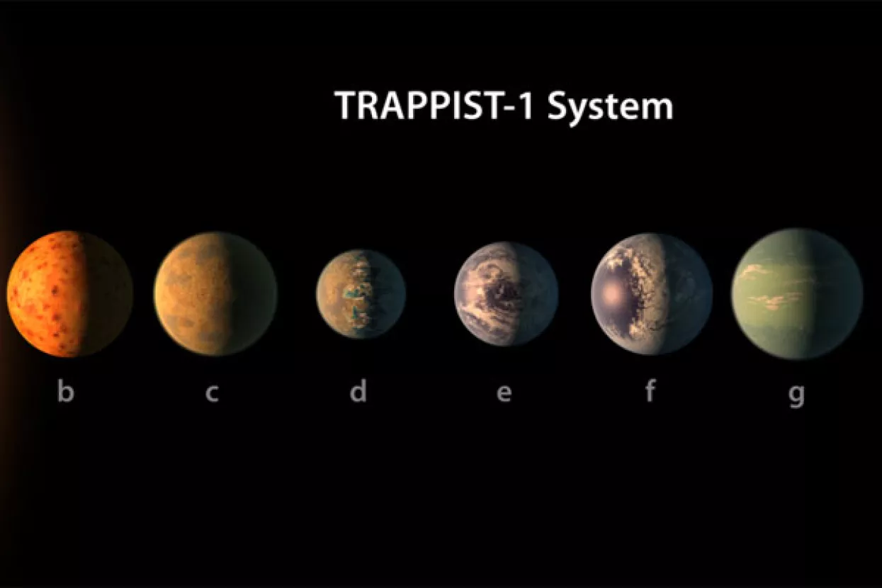 NASA prona&scaron;la sustav od 7 planeta veličine Zemlje, a na tri je značajna mogućnost za postojanje života