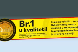 Kaufland ponosni nositelj zlatne medalje Qudal!