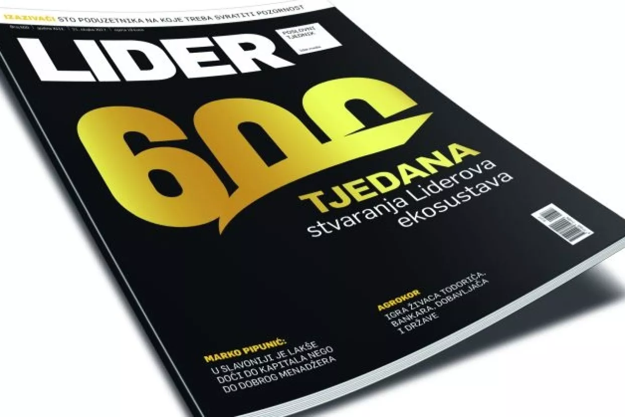Jubilarni broj Lidera - 600 tjedana stvaranja Liderova ekosustava