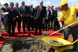 FOTO: Položen kamen temeljac za najveću investiciju Hrvatske po&scaron;te u 70 godina