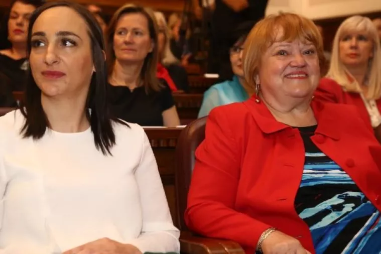 FOTO: Milena Mičić i Ljiljana Vuk&scaron;ić poduzetnice, a Slavica Grke&scaron; menadžerica godine