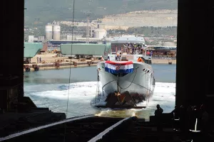 FOTO: Porinut prototip prvog obalnog ophodnog broda