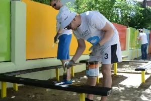 Zaposlenici Zabe obnovili igrali&scaron;ta dječjeg vrtića Trnoružica