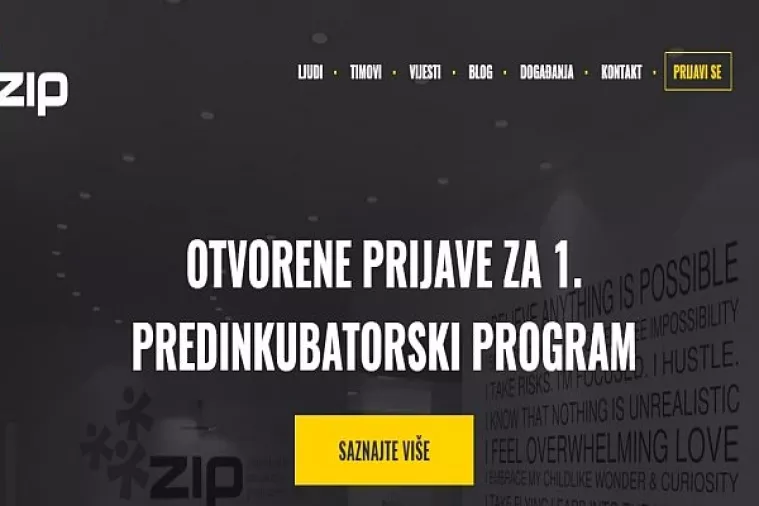 ZIP otvorio prijave za novi predinkubacijski program