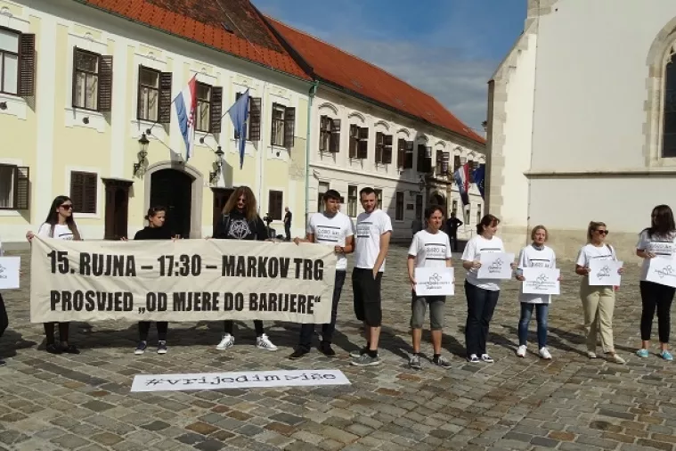 Inicijativa 'Vrijedim vi&scaron;e' prosvjeduje za ukidanje SOR-a i vraćanje pripravni&scaron;tva