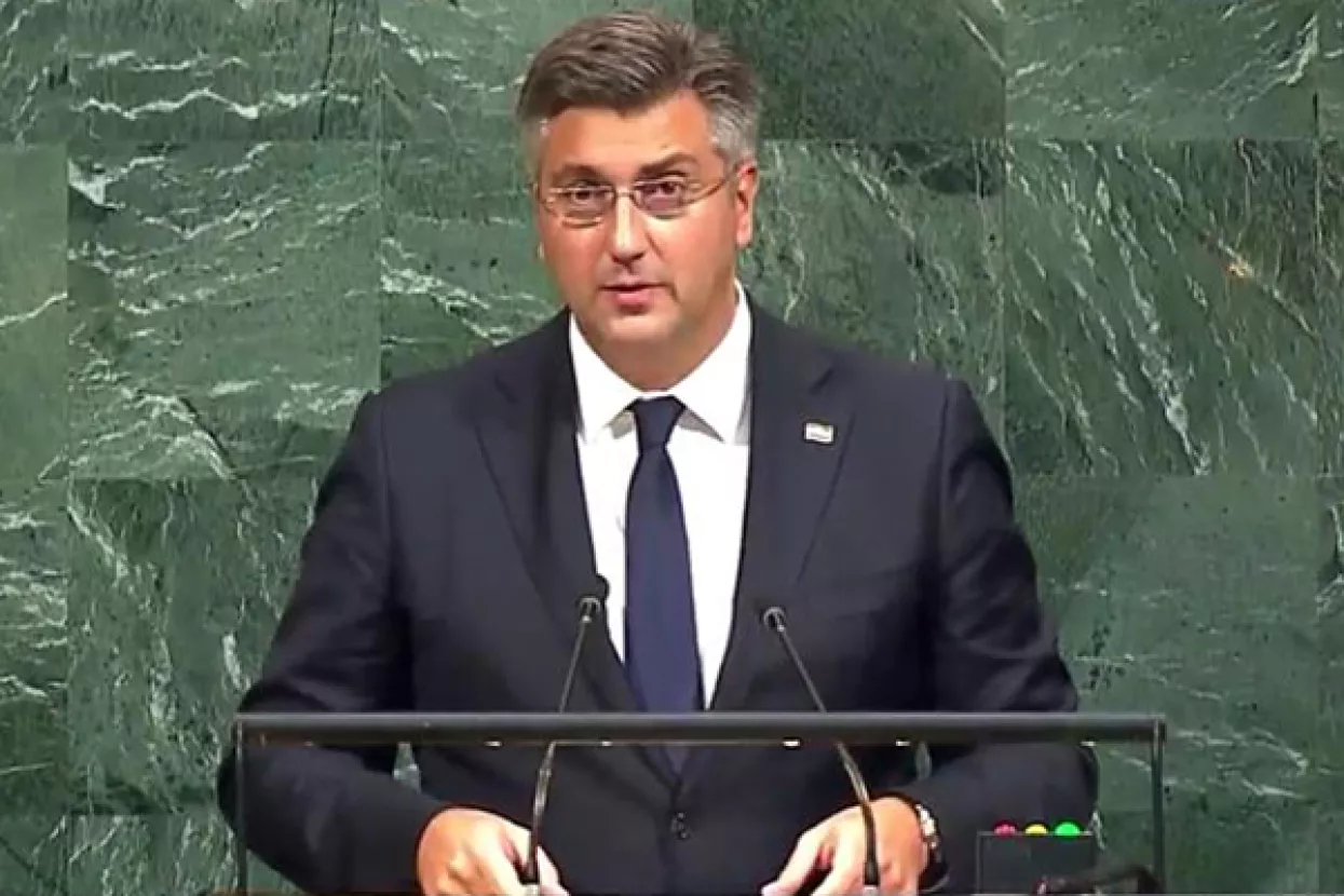 Plenković pozvao na reformu Vijeća sigurnosti UN-a