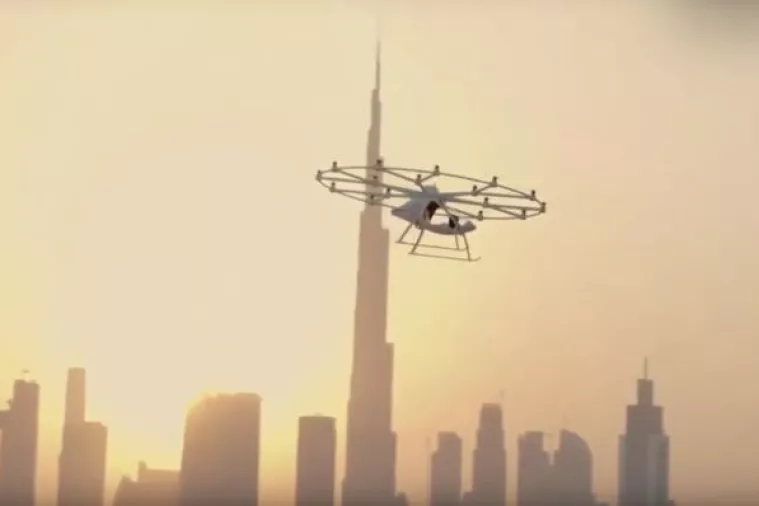 VIDEO: Dubai prvi u svijetu isprobao bespilotni leteći taksi