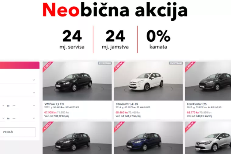 AutoZubak Neostar - Neobična akcija za rabljena vozila