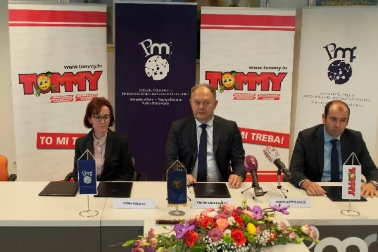 Potpisan ugovor o suradnji Sveučili&scaron;ta u Splitu, PMF-a i Tommyja