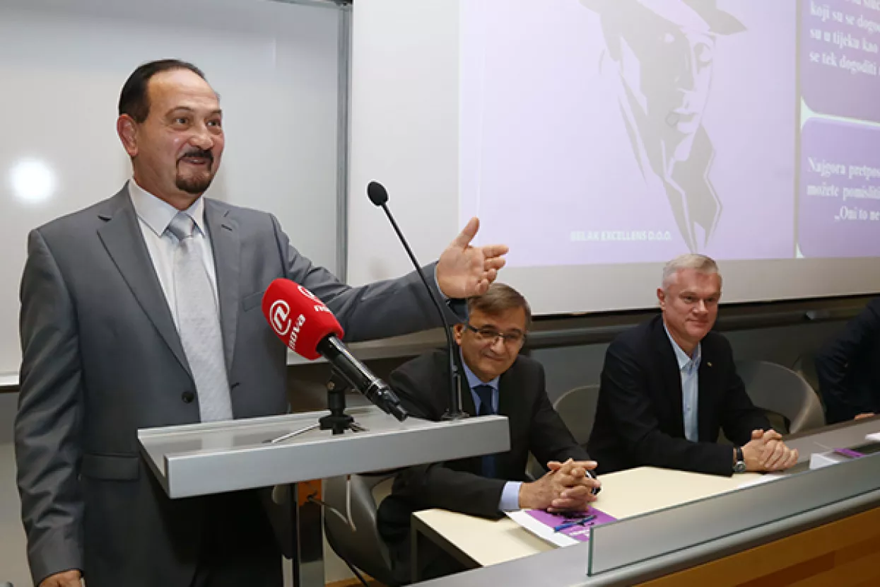 FOTO: Predstavljena knjiga o lažiranju financijskih izvje&scaron;taja, prijevarama i računovodstvenoj forenzici