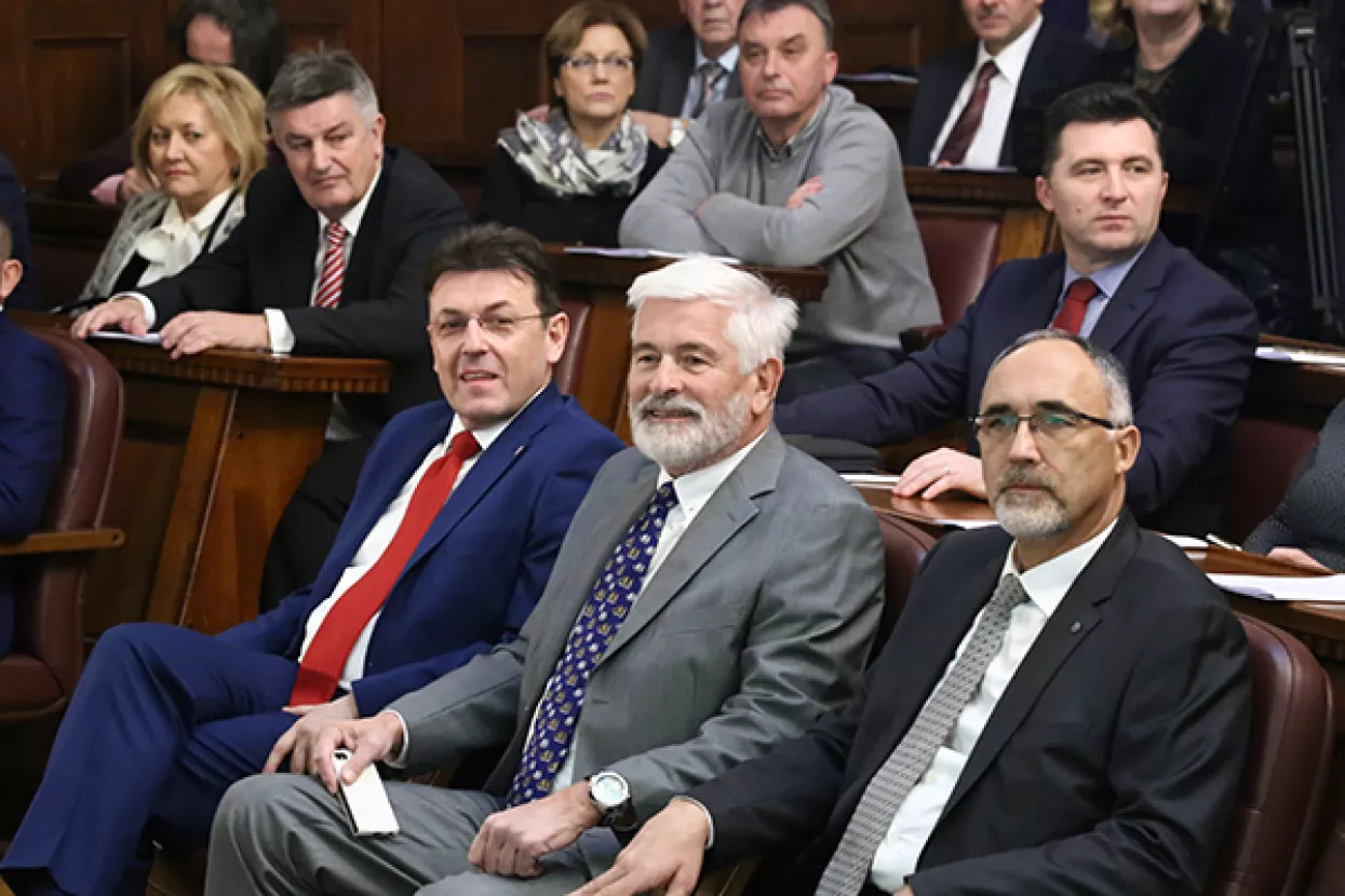 FOTO: Luka Burilović izabran za novog/starog predsjednika HGK