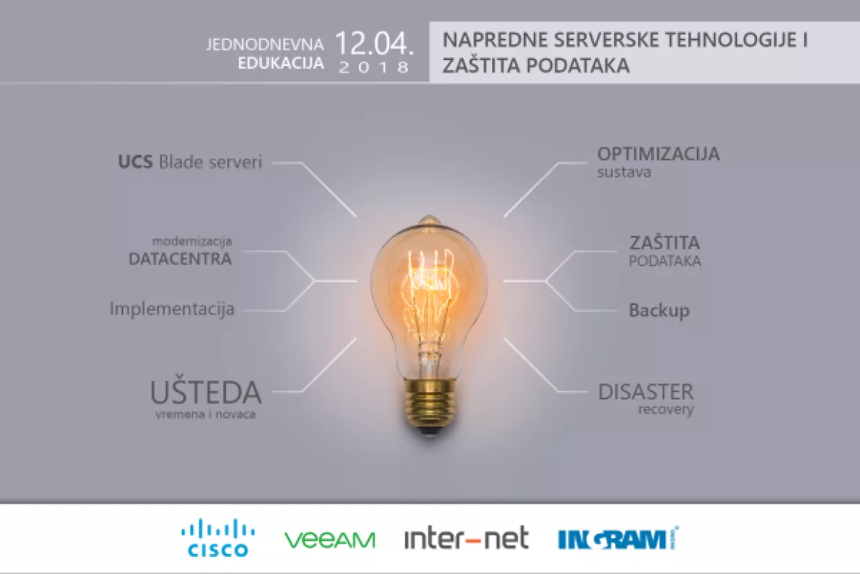 Inter-Net organizira jednodnevnu edukaciju o naprednim serverskim tehnologijama i za&scaron;titi podataka