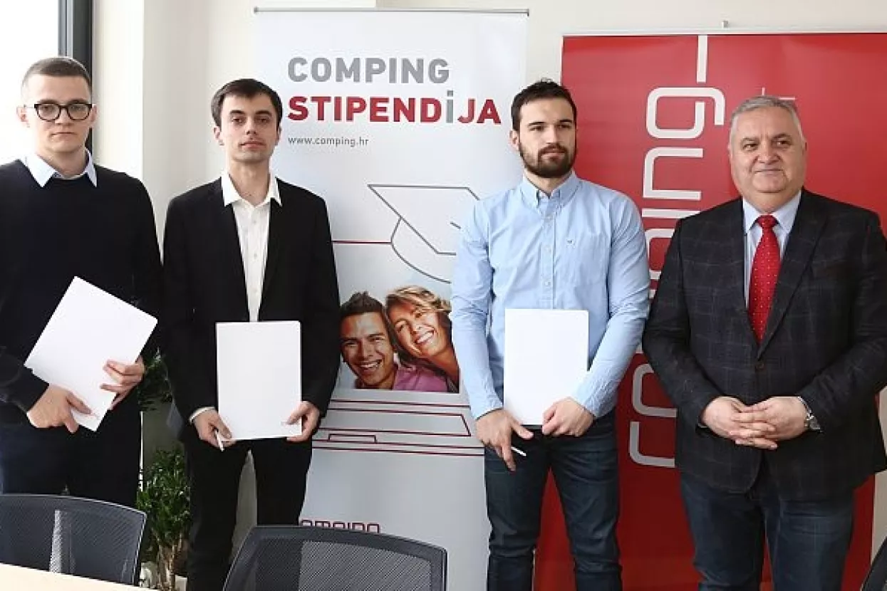 Tvrtka Comping dodjelila nove stipendije najboljim studentima STEM područja
