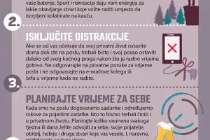 Infografika: 7 koraka do savr&scaron;ene ravnoteže između privatnog i poslovnog života