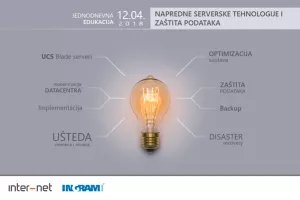 Inter-Net organizira jednodnevnu edukaciju o naprednim serverskim tehnologijama i za&scaron;titi podataka